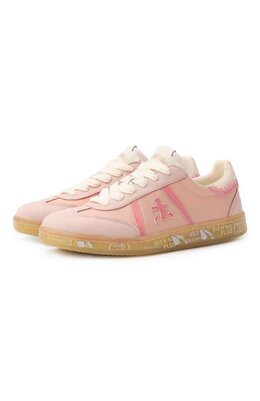 Premiata: Розовые кеды 