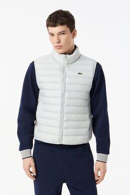 Lacoste: Серый жилет 