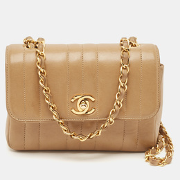 Chanel: Бежевая сумка 