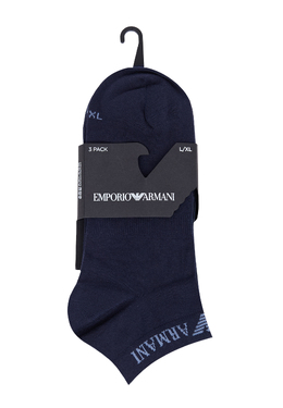 EMPORIO ARMANI: Синие носки 
