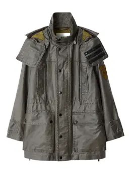 Burberry: Пуховик оверсайз 