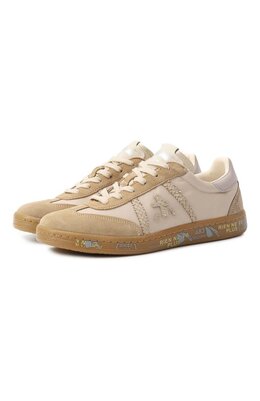 Premiata: Бежевые кеды 