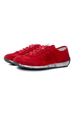 Premiata: Красные кроссовки 
