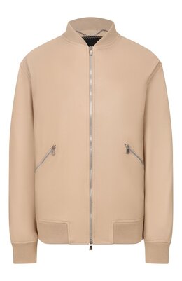 Kiton: Кожаная куртка 
