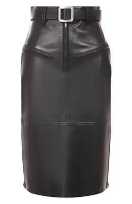 Jil Sander: Кожаная юбка 