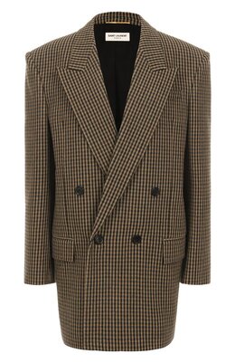 Saint Laurent: Жакет из шерсти 