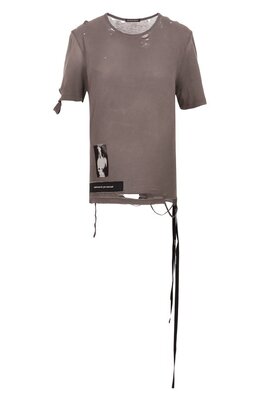 Ann Demeulemeester: Хлопковая футболка 