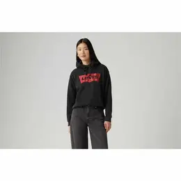 Levi's: Чёрная толстовка 