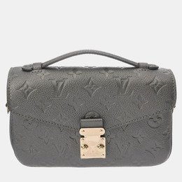 Louis Vuitton: Чёрная сумка  Pochette