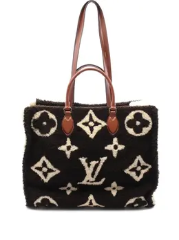Louis Vuitton Pre-Owned: Коричневая сумка-шоппер 