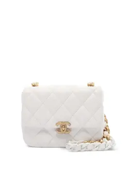 CHANEL Pre-Owned: Белая сумка 