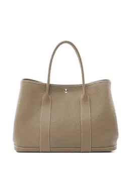 Hermès Pre-Owned: Коричневая сумка-шоппер 