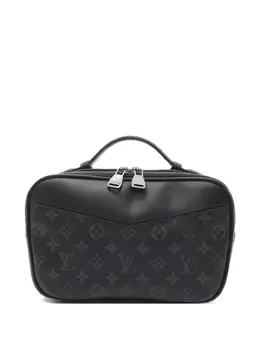 Louis Vuitton Pre-Owned: Чёрная поясная сумка 