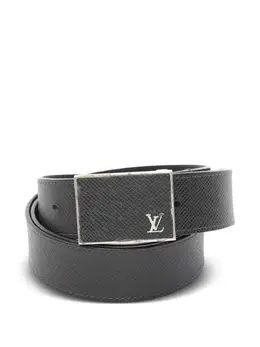 Louis Vuitton Pre-Owned: Чёрная поясная сумка 