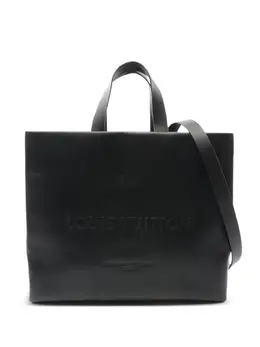 Louis Vuitton Pre-Owned: Чёрная сумка-шоппер 
