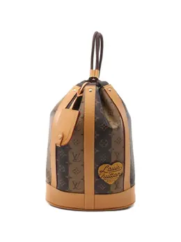 Louis Vuitton Pre-Owned: Коричневая сумка 