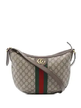 Gucci Pre-Owned: Бежевая сумка через плечо 
