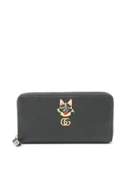 Gucci Pre-Owned: Чёрный кошелёк 
