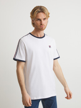 Fila: Белая футболка 