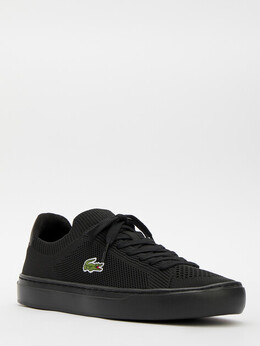Lacoste: Чёрные кроссовки 
