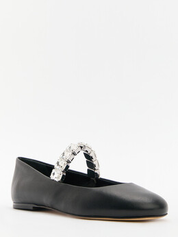 Casadei: Чёрные балетки 