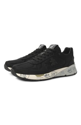 Premiata: Чёрные кроссовки  Mase