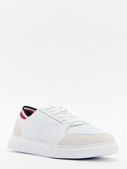 Tommy Hilfiger: Белые кроссовки 