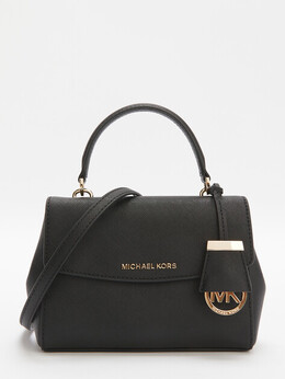 Michael Kors: Чёрная спортивная сумка 