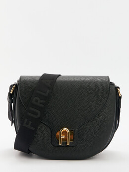 Furla: Чёрная сумка 