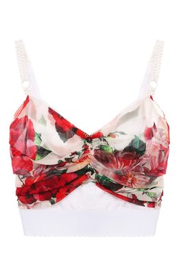 Dolce & Gabbana: Топ с поясом 