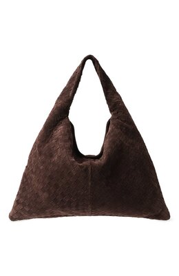 Bottega Veneta: Коричневая сумка 