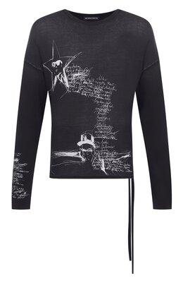 Ann Demeulemeester: Хлопковый свитшот 