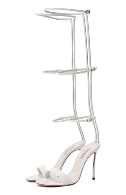 Casadei: Белые босоножки  Blade 100