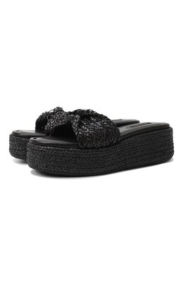 Casadei: Чёрные шлёпанцы 