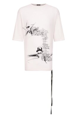 Ann Demeulemeester: Хлопковая футболка 