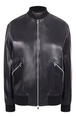 Kiton: Кожаная куртка 