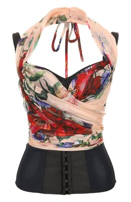 Dolce & Gabbana: Хлопковый топ 