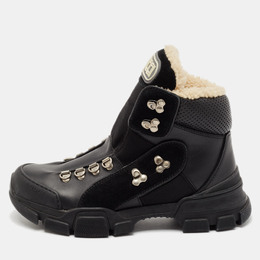 Gucci: Чёрные мокасины  Flashtrek