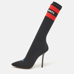 Vetements: Чёрные ботинки 