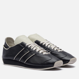 Y-3: Чёрные кроссовки 