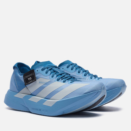 Y-3: Голубые кроссовки 