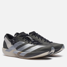 Y-3: Серые кроссовки 