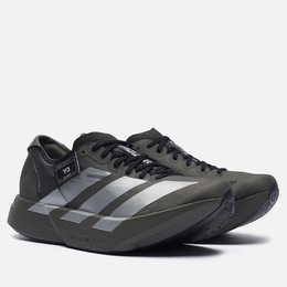 Y-3: Серые кроссовки 