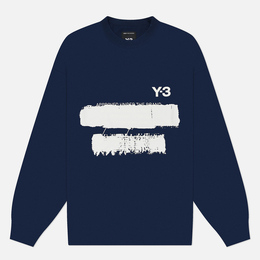 Y-3: Синяя толстовка 