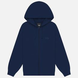 Y-3: Синяя толстовка  Terry