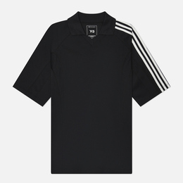 Y-3: Чёрная футболка 