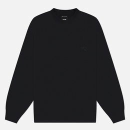 Y-3: Чёрная толстовка  Terry