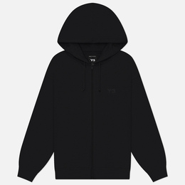 Y-3: Чёрная толстовка  Terry