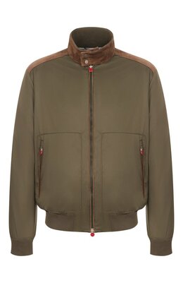 Kiton: Куртка из полиэстера 