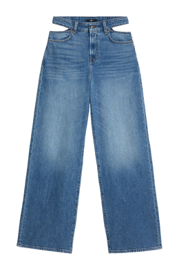 7 FOR ALL MANKIND: Голубые джинсы 